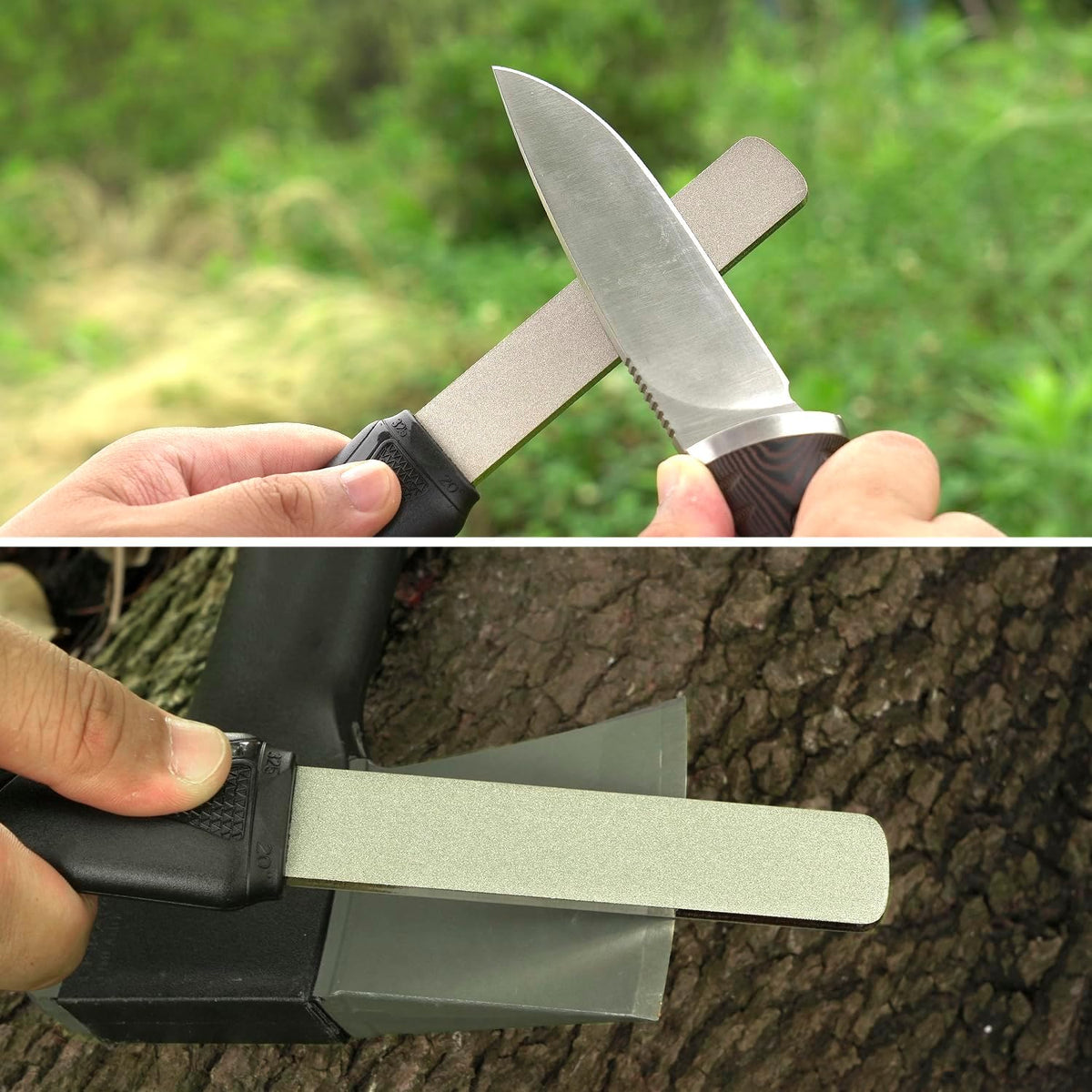 SHARPAL 181N Dual-Grit Diamond Sharpening Stone File