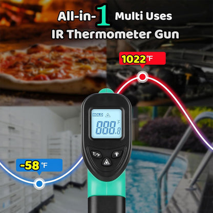 OnniOne Infrared Thermometer Temperature Gun for Cooking -58℉~1022℉