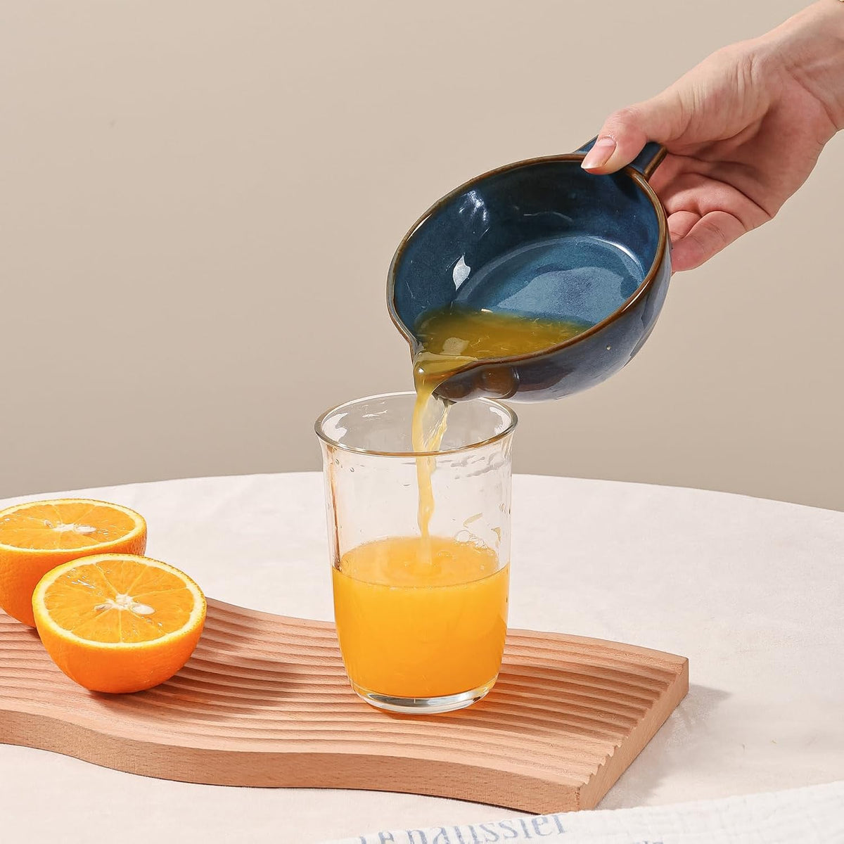 Ceramic Citrus Lemon Orange Juicer Manual Squeezer, Hand Juicer Reamer
