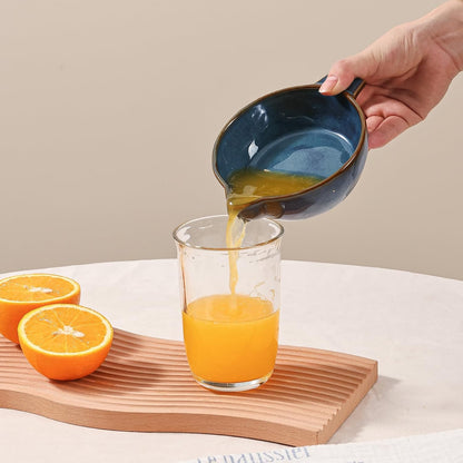 Ceramic Citrus Lemon Orange Juicer Manual Squeezer, Hand Juicer Reamer