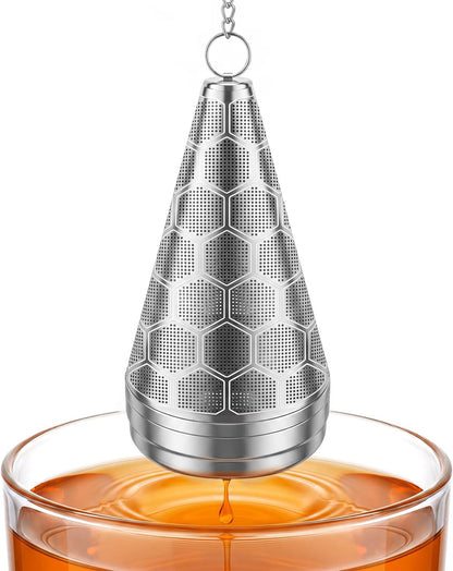 Tea Infuser for Loose Leaf Tea 304 Stainless Steel Cone Tea Strainer