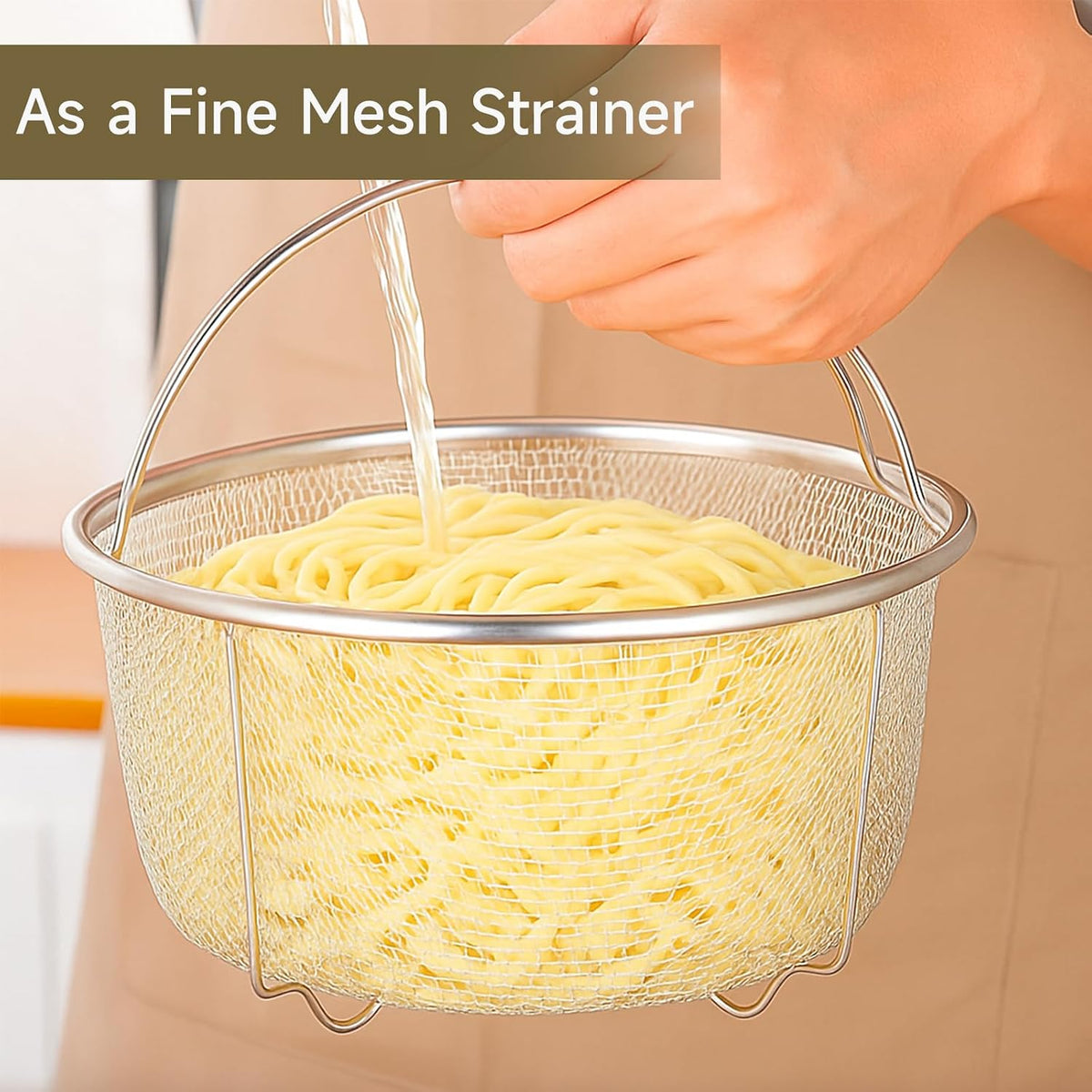 Stainless Steel Steamer Basket for 6 or 8 quart Instant Pot