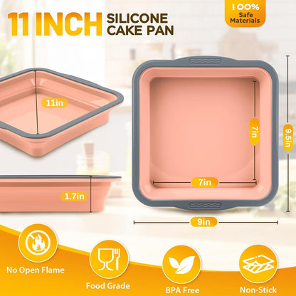 Silicone Muffin Pan, 12 Cups Non-Stick Cupcake Pan, Food-Grade BPA-Free Muffin Tin, Oven-Safe 450 °F, Reinforced Steel Frame, Easy-Grab Handles, Quick-Release 2.3" Baking Molds for Mini Treats