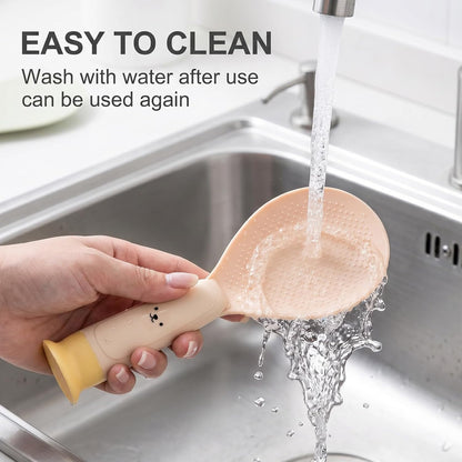 Rice Scooper - Mabor 2 Pcs Standing Non Stick Heat Resistant