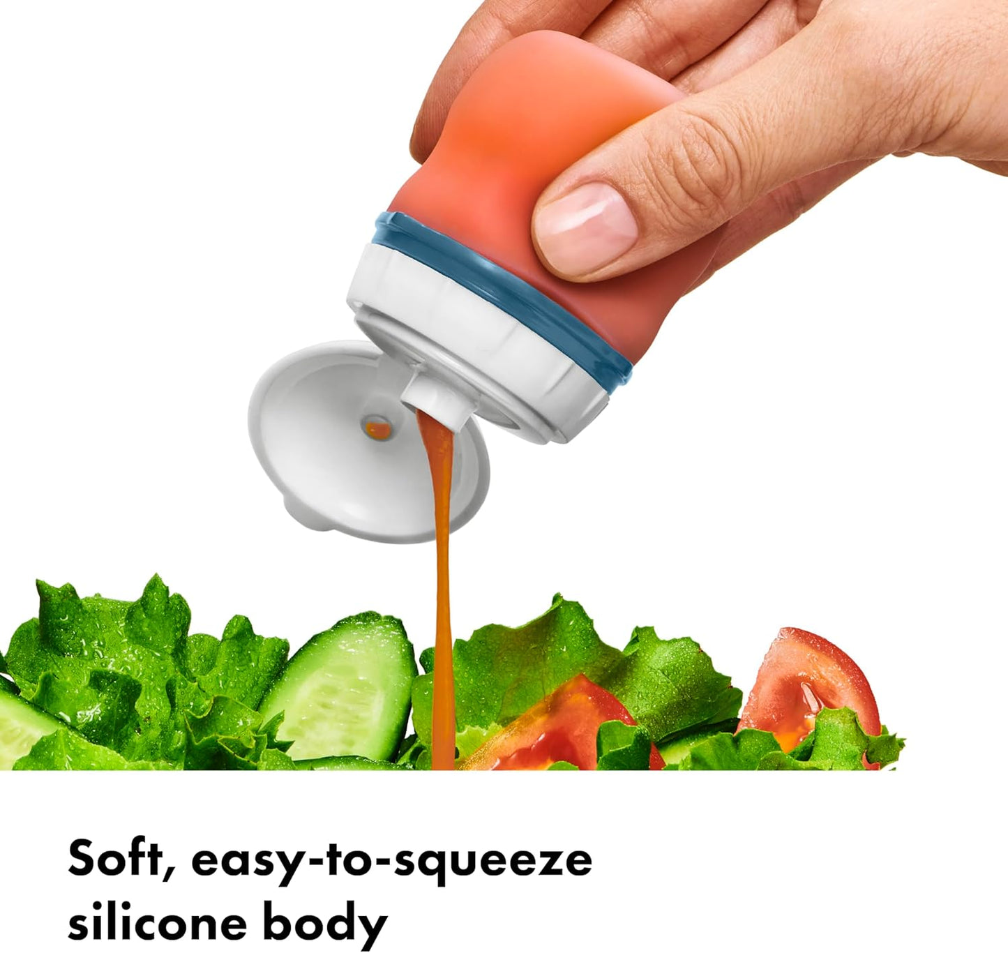 OXO Good Grips Prep & Go Snack & Dip Container, Snack Fuss-Free on the Move, Leakproof Reusable Small Meal Food Storage and Lid, Food Containers with Lids, Snack Organizer, 1.6 Cups/0.4 L