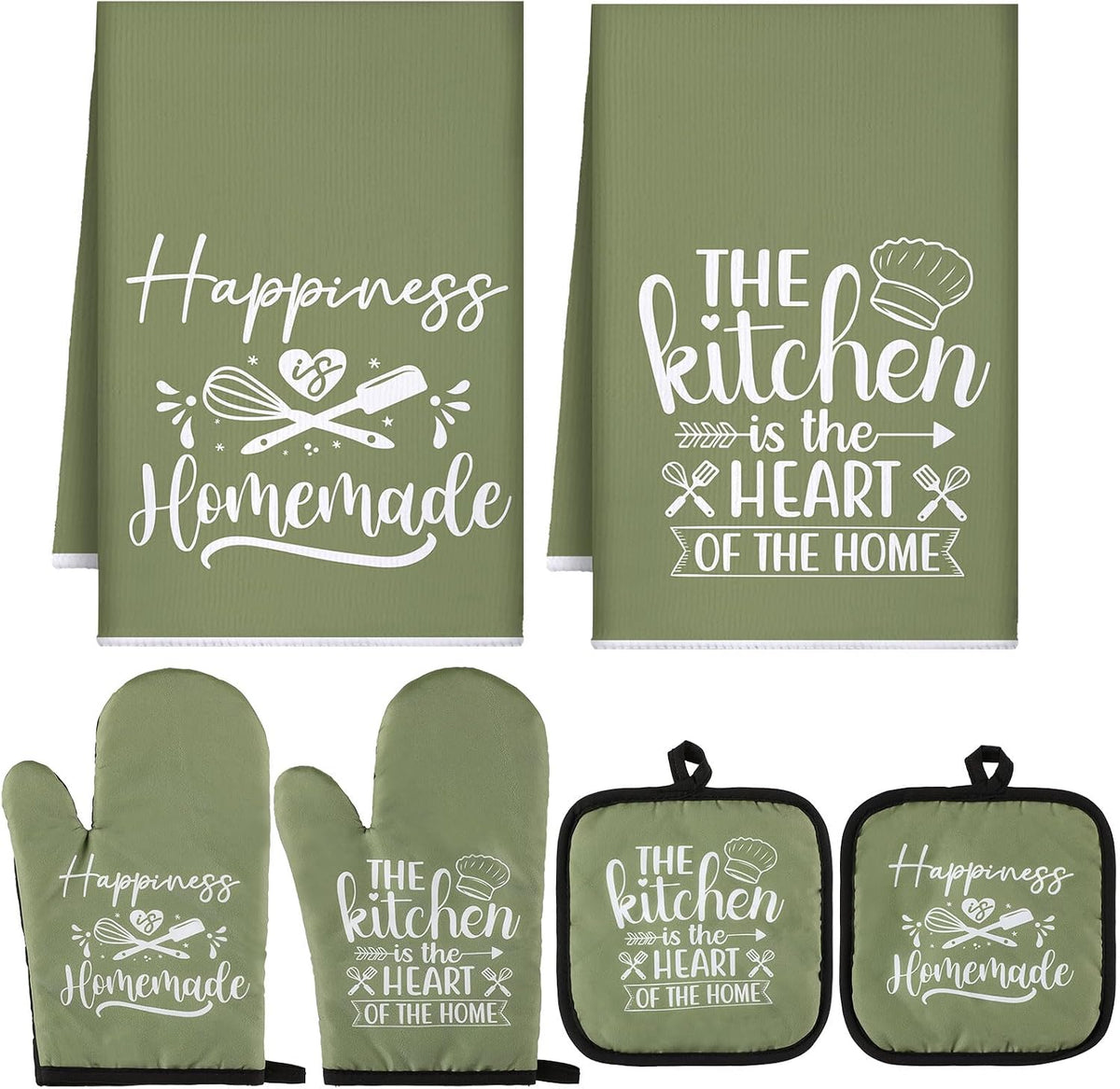 Sratte 6 Pcs Farmhouse Kitchen Decor Accessories Set