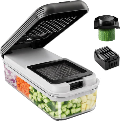 Fullstar Essential Vegetable Chopper & Mandoline Slicer 8-in-1 Kitchen Tool