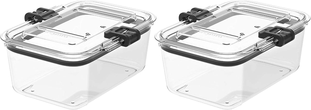 Prepara Latchlok 22.5 Cup Tritan Food Storage Container, Clear