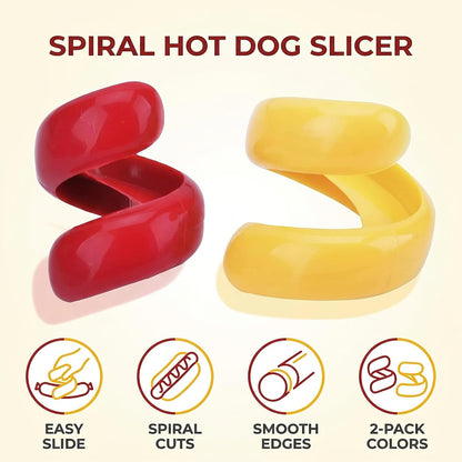 Manual Fancy Sausage Cutter, Cyclone Barbecue Sausage Spiral Barbecue Hot Dogs Cutter Slicer Peelers, Peelers
