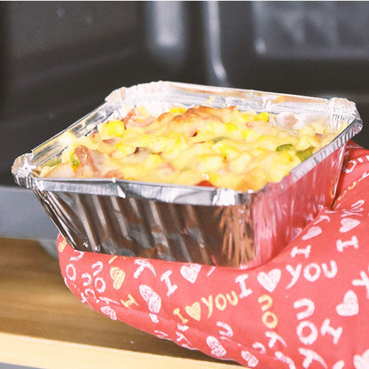Waytiffer 25pack- 8 x 8 Aluminum foil Pans Disposable Heavy Duty Square baking Cake Pan, Cooking Tins Homemade Breads Oven Pans,Foil Pan, Baking pan Roasting