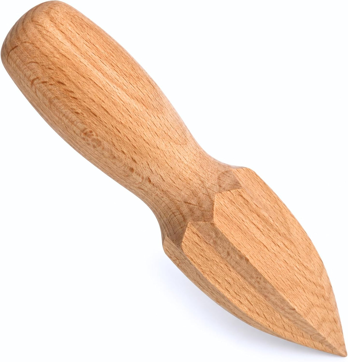 Beille Natural Beechwood Handheld Citrus Reamer, 6.5 Inches