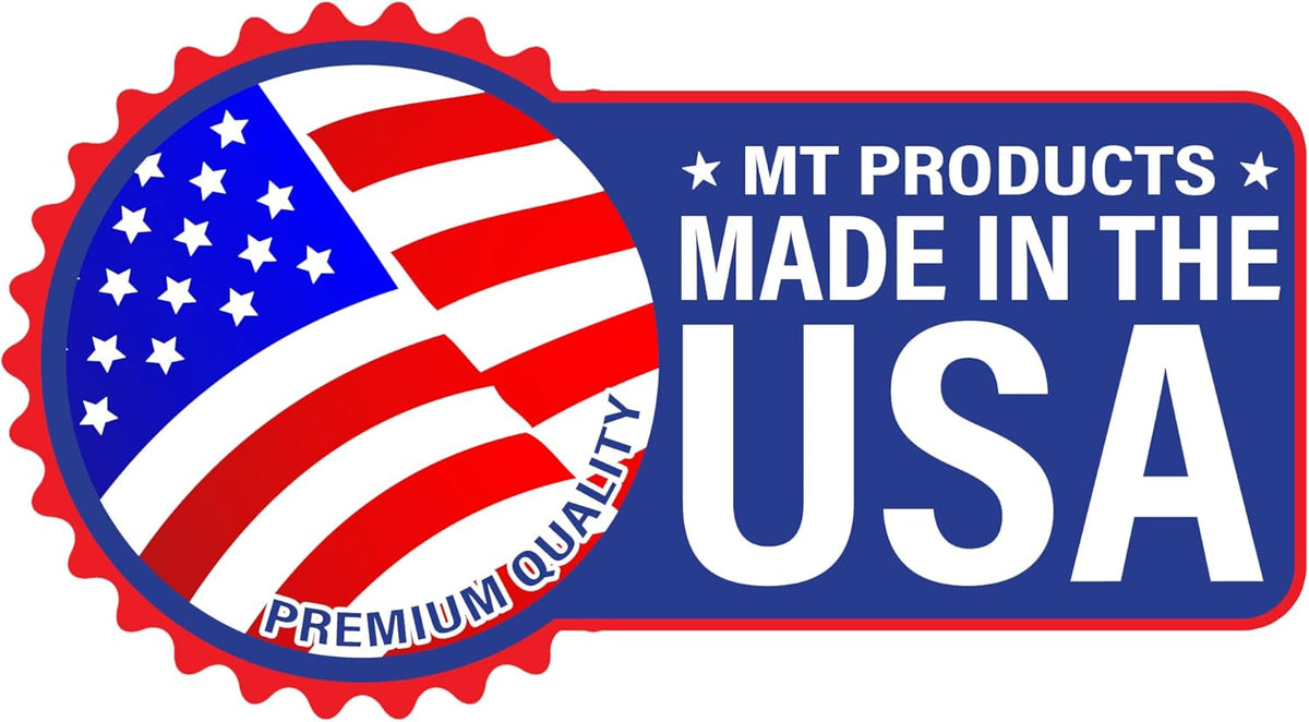 MT Products PET Plastic Juice Bottles 16 oz. - Clear Take-Out Containers (Pack of 12) - Made in USA