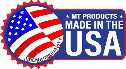 MT Products PET Plastic Juice Bottles 16 oz. - Clear Take-Out Containers (Pack of 12) - Made in USA
