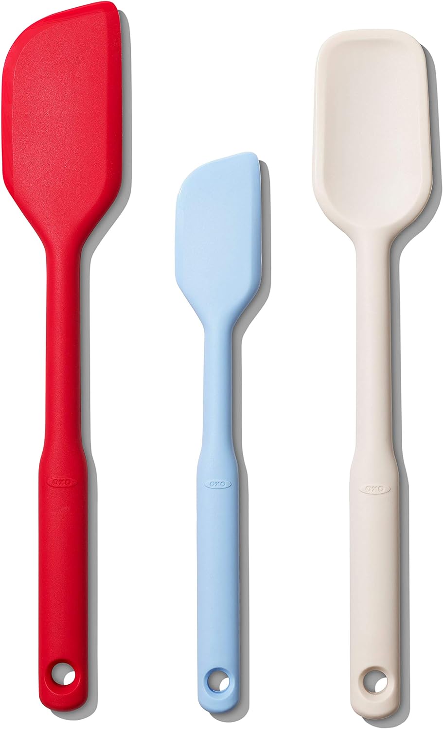 OXO Good Grips Silicone Heat Resistant Spatula Set -, Multicolor