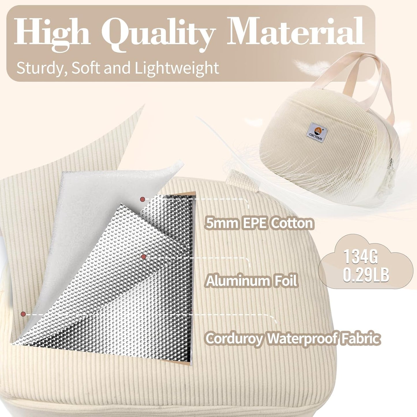 CaCTOUR Lunch Box for Women Girls Teens,Cute Lunch Box Cooler Bag, Portable Insulated Small Lunch Bag Women Reusable Corduroy Lunch Tote for Work/Travel/Picnic/School (Dog Green,Small)