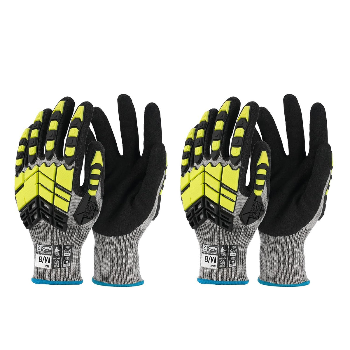 Safety Work Gloves,Impact Gloves for Men Women
