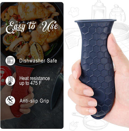 Joyhalo 6 Pack Cast Iron Skillet Handle Cover