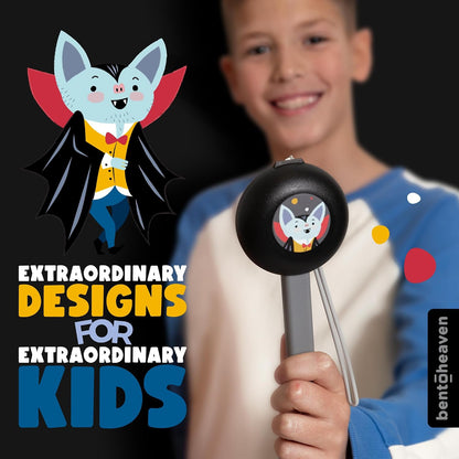 Bentoheaven Kids Travel Utensils with Case, Food-Grade Stainless Steel & BPA-Free Plastic, Travel Cutlery Set, Dishwasher Safe Fork, Spoon & Case, Reusable Flatware, Silverware for Kids (Horse)