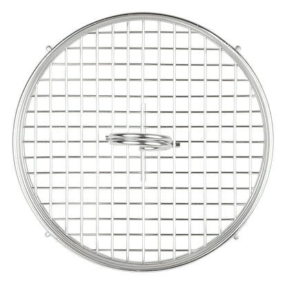G.E.T. Stainless Steel Round Condiment Caddy - Table Caddies Collection, 7.5
