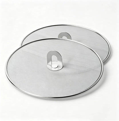 Homestia Splatter Screen for Frying Pan, 8'' Kitchen Grease Splatter Guard
