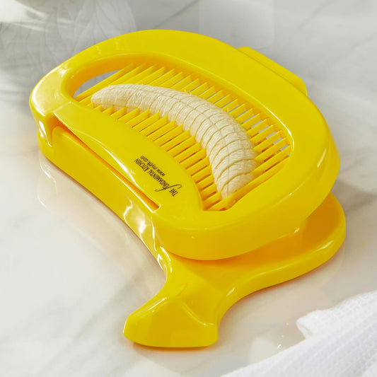 Berghoff TFK Yellow Manual Banana Cutter & Fruit Slicer