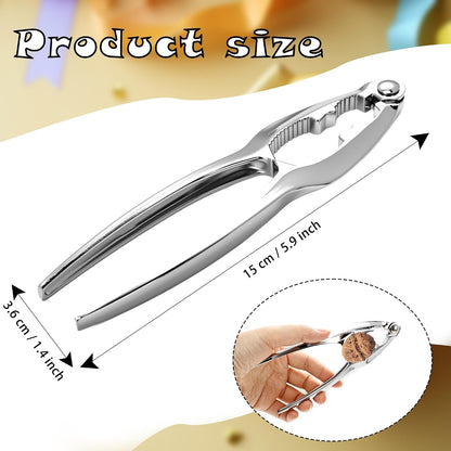 16 Pcs Crab Crackers Seafood Lobster Shellfish Tools Nut Walnut Crackers for Crab Legs Kitchen Party Dinner Restaurant Canteen