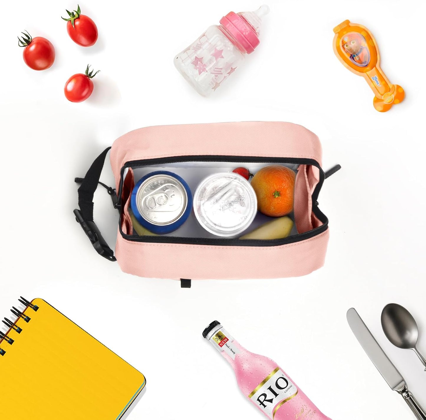Cerbonny Freezable Cooler Bag for Work/School Travel - Mini Insulated Bag Fit For Yogurt
