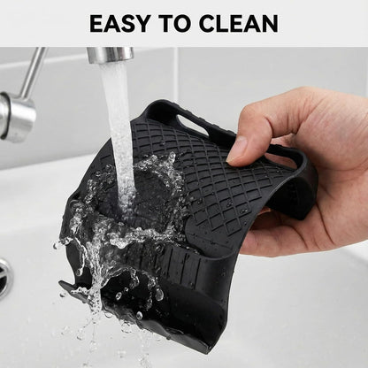 2-Pack Silicone Heat Resistant Pinch Mitts for Oven, Grill & Microwave | Anti-Slip Heatproof Grip Mitts for Hot Dishes, Trays & Cookware | Reusable, Easy Clean Kitchen Tool