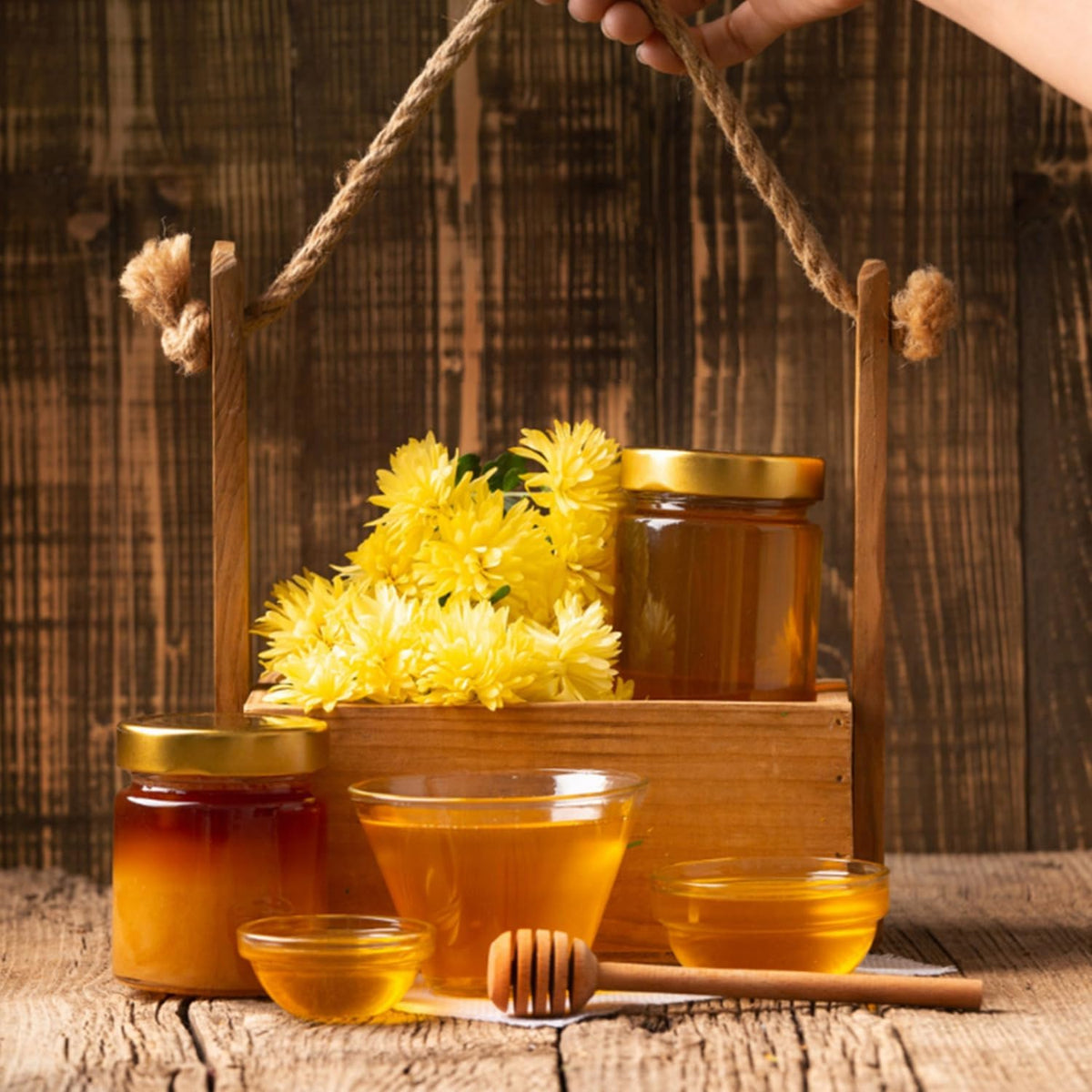 Wooden Honey Dipper Sticks, 3 Inch Honey Sticks Mini Honeycomb Sticks, Mini Honey Dipper Honey Stirrers for Honey Jar Dispense Drizzle Honey and Wedding Party Favors Gift