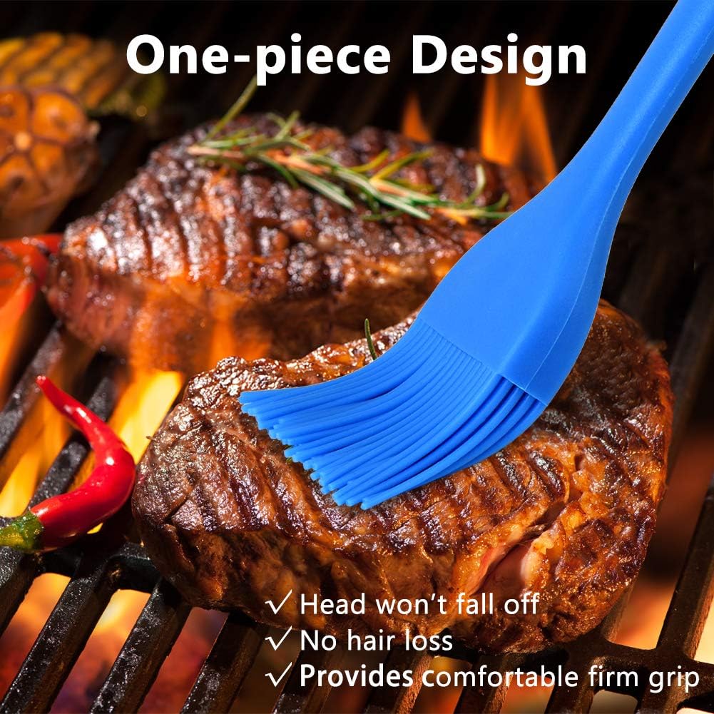 Hhyn Silicone Basting Pastry Brush Set 2 Pack