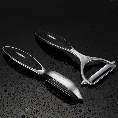 FUHUY Vegetable, Apple Peelers for kitchen, Fruit, Carrot, Veggie, Potatoes Peeler, Y-Shaped and I-Shaped Stainless Steel Peelers, with Ergonomic Non-Slip Handle & Sharp Blade, Good Sturdy (2PCS)