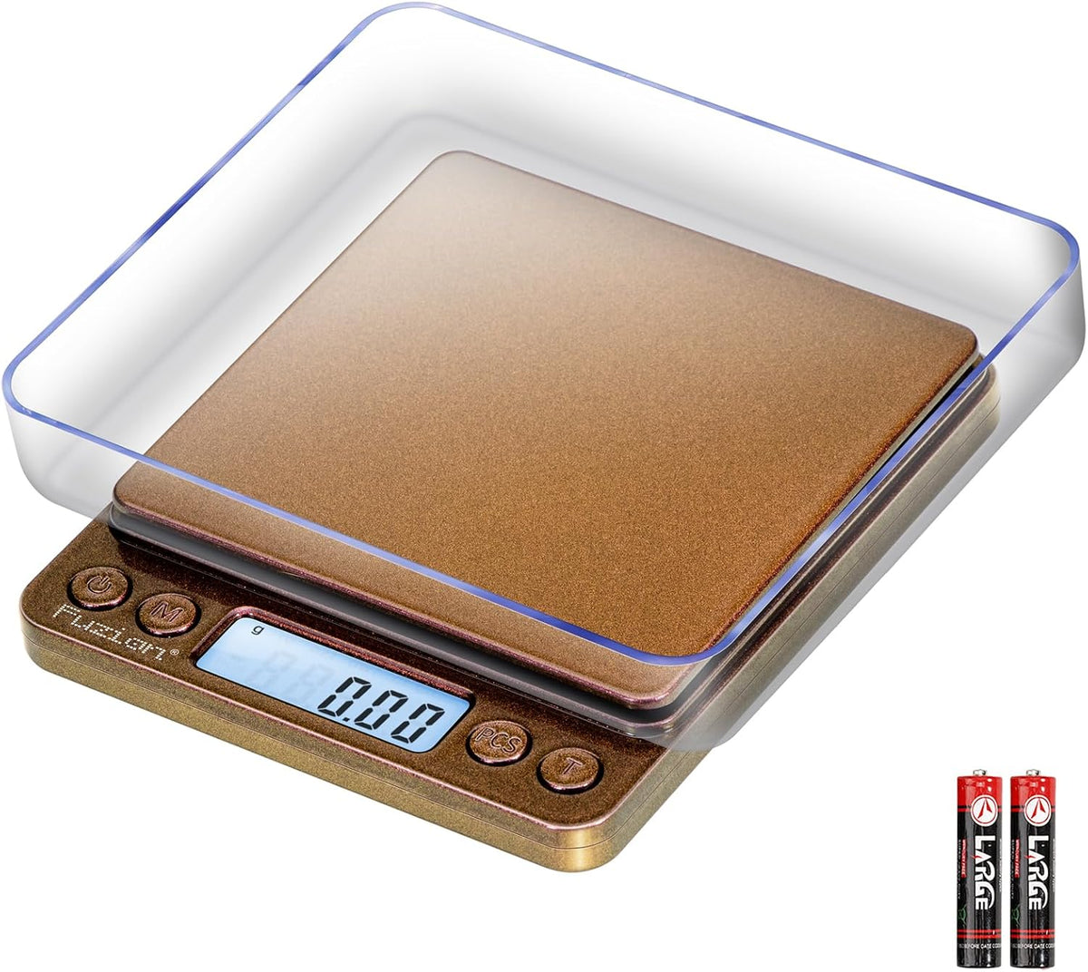 Fuzion Digital Gram Scale .01 Gram Accuracy, 500g Small Jewelry Scale