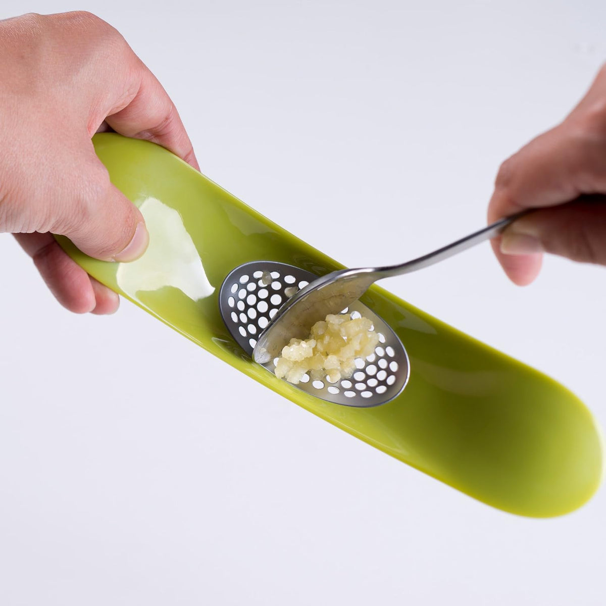 Joseph Joseph Garlic Rocker Crusher Mincer Press Plastic Dishwasher Safe, Green