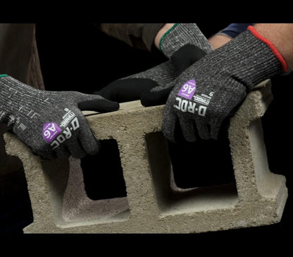 MAGID D-ROC ANSI A6 Cut Level Work Gloves, 1 Pair, GPD820