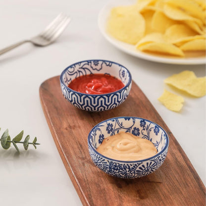 Selamica Ceramic 2.6 OZ Soy Sauce Dish, Set of 6, Matte Black