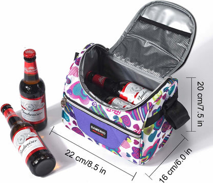 Lunch Bag for Kids Coole Lunch Box Tote for Women Girls Boys Children Student Insulated Bento Bag for School Work Picnic Outdoor Activities