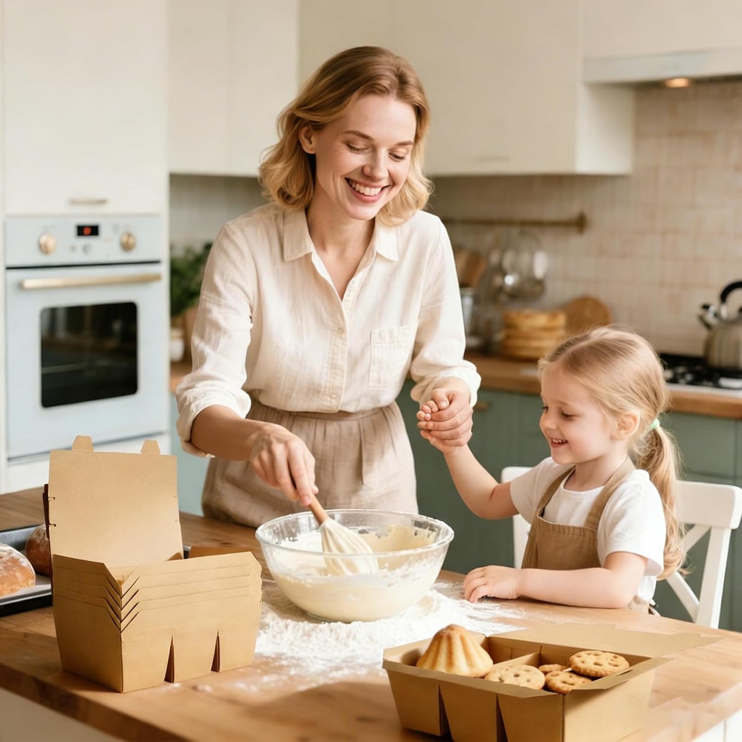 30 Pack 3 Compartment Take Out Food Containers, 7.5x5.4x2.6" Bamboo Pulp Paper Take Out Boxes, Disposable To Go Container Take Out Containers, Greaseproof Paper Bento Box Takeout Lunch Boxes with Lid