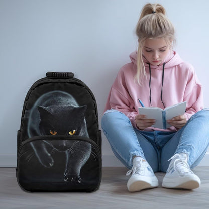 Highland Cow Backpack with Lunch Box Set for Kids Sunflower School Backpack for Girls Boys Back to School Bag Student Travel Backpacks Reusable Utensils Pen Case Water Bottle Bag 5PCS