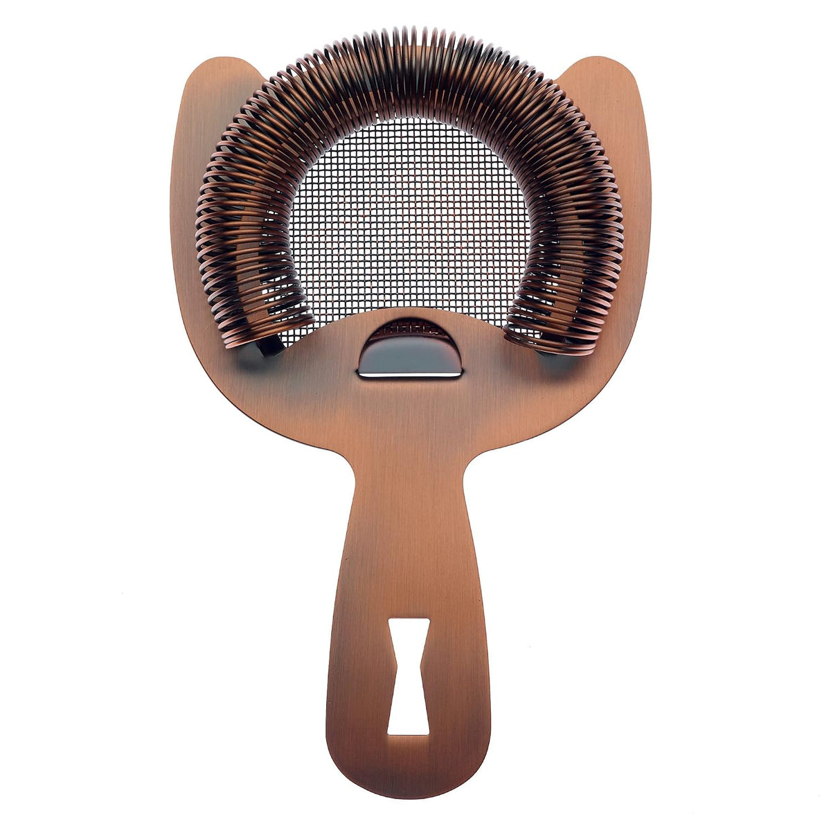 Barfly Fine Mesh Spring Strainer, Black