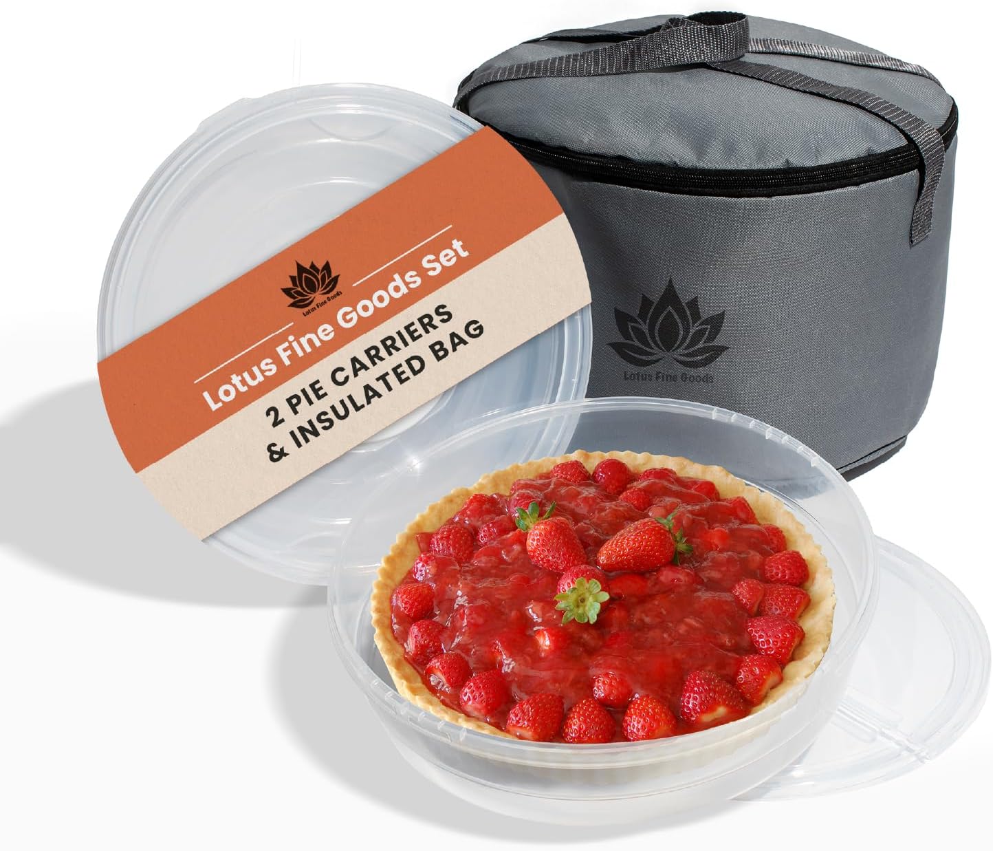 Cake Carrier with Lid and Handle – 10" Cake Storage Container with Baking Accessories, Cake Stand with Baking Pan, Cupcake Tray, Cake Boards & Piping Set
