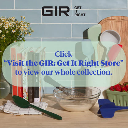 GIR Perforated Silicone Spoon, Multi-Purpose KitchenTool – Black