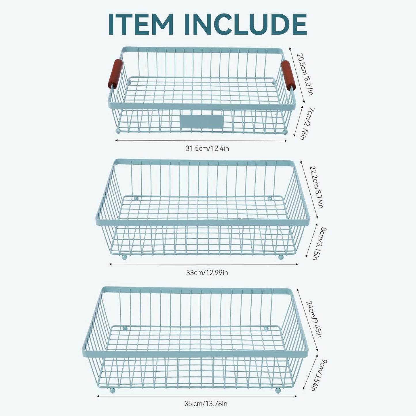 2-Tier Stackable Wire Basket with 2 Banana Hooks, Pantry Organizer for Kitchen Countertops, Cabinets & Under-Sink Spaces; Ideal for Storing Snacks, Fruits, Veggies, Onions, Potatoes, & More,Black
