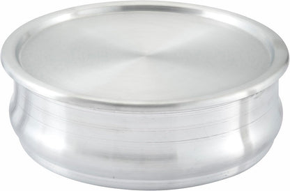 Winco 96 oz Stackable Aluminum Dough Pan