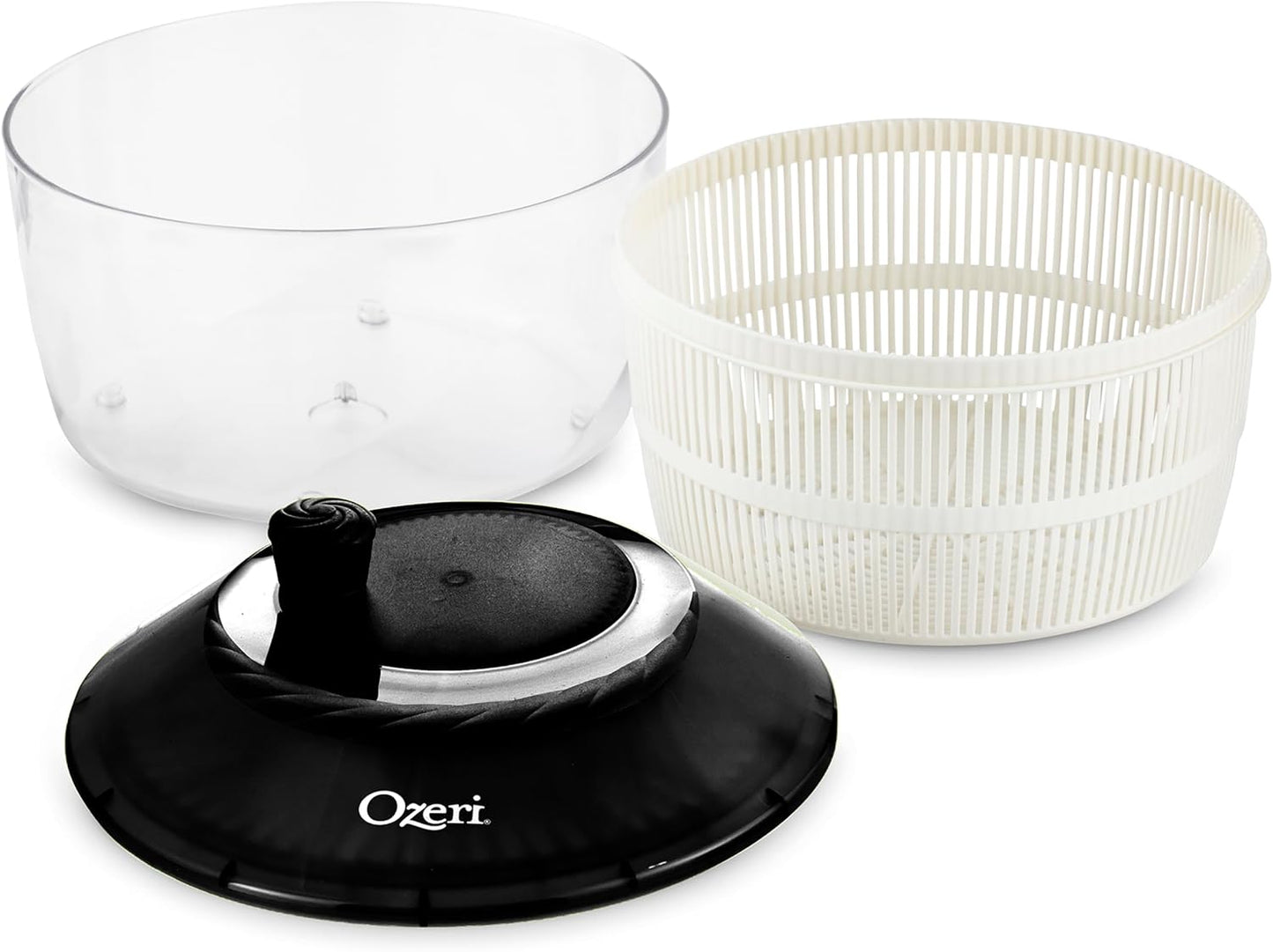 Ozeri Italian Made Fresca Salad Spinner and Serving Bowl, BPA-Free