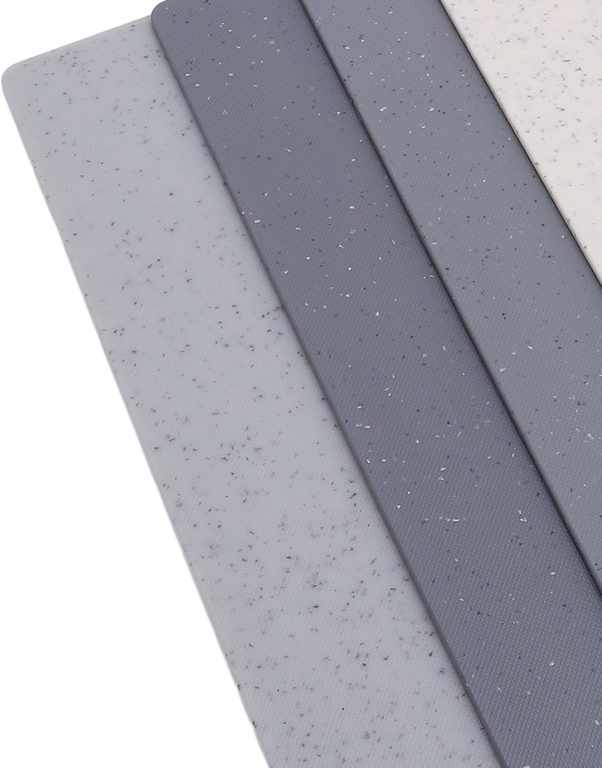 4PCS Cutting Mats with Anti Slip Base, Flexible Plastic Cutting Board for Kitchen, Colorful Extra Thick Chopping Mats Boards for Meat Veggies, 11.1x7.3x0.1in