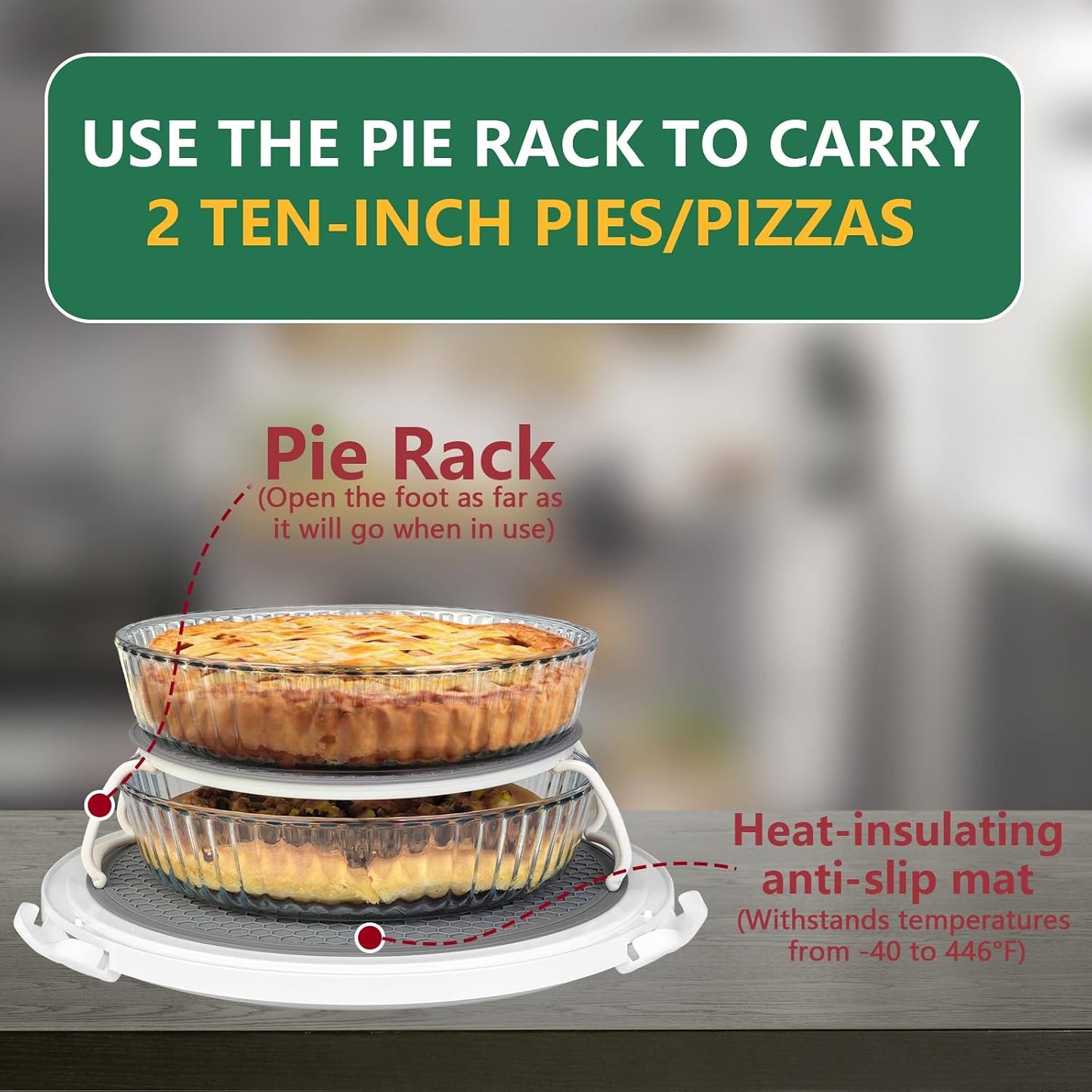 TMRIOPELP Tall Cake Carrier with Lid and Handle Insulated Cake Container Cake Transport Carrier Ideal for Pies Cupcakes and Pastries Perfect for Safe and Secure Cake Delivery (Red, 10 inch)