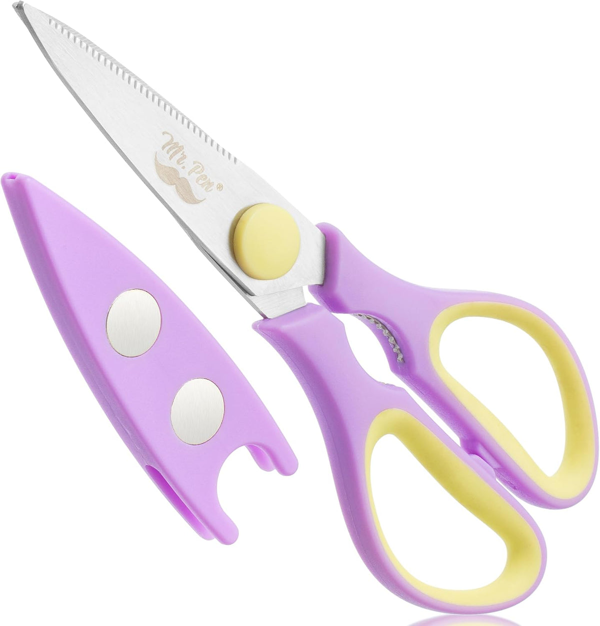 Mr. Pen- All Purpose Kitchen Shears with Protective Sheath, 8 Inch