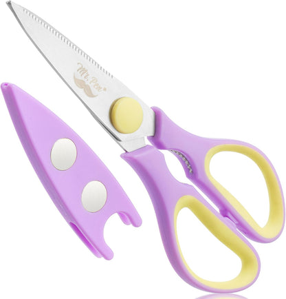 Mr. Pen- All Purpose Kitchen Shears with Protective Sheath, 8 Inch