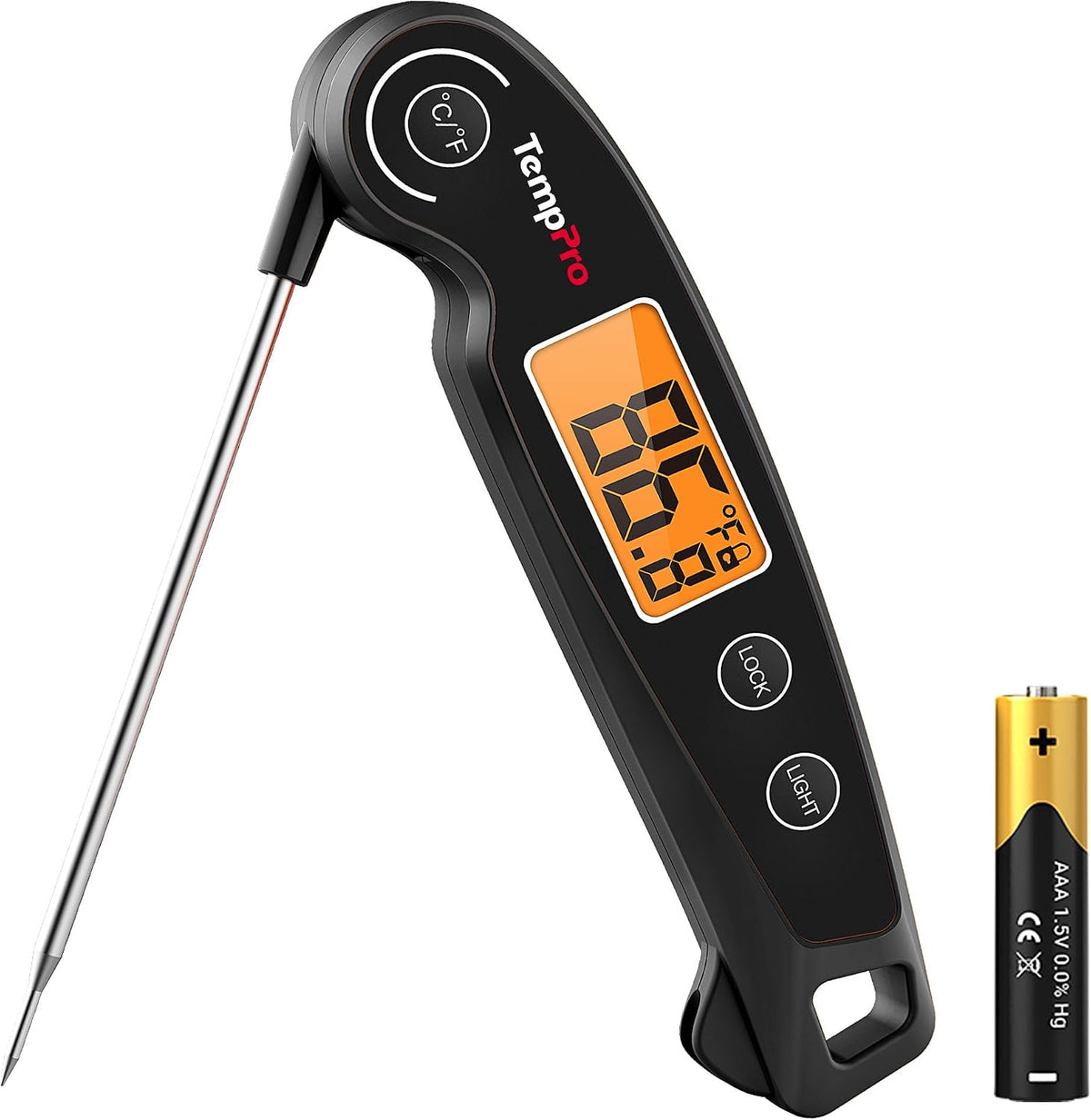 TempPro TempSwift 1 SEC Instant Read Meat Thermometer for Cooking