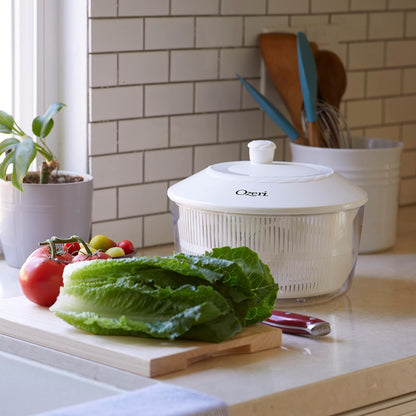Ozeri Italian Made Fresca Salad Spinner and Serving Bowl, BPA-Free